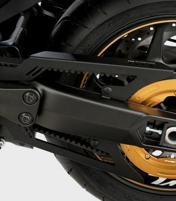 Cubrecorrea Puig en Negro Yamaha T-MAX 530 / DX / SX (17-19), T-MAX 560 / Tech Max (20-26) 9455N