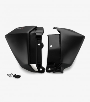 Puig Radiator Guard Matte Black for Kawasaki Z650 (17-19) 9371J