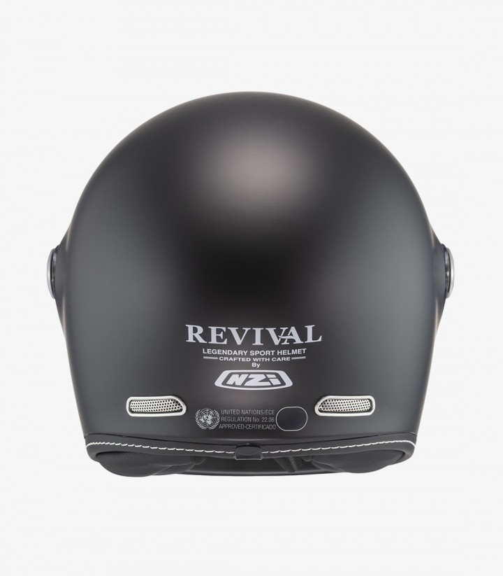 Casco Integral NZI Revival Negro Mate