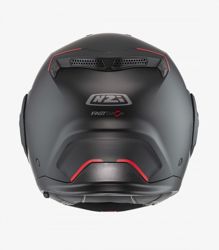 Casco Modular NZI Fastback Duo Solid Negro Mate