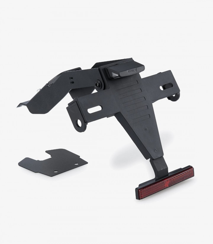 Portamatrículas Puig 22724N para Ducati Streetfighter V2 (25), V2 S (25-26) 22724N