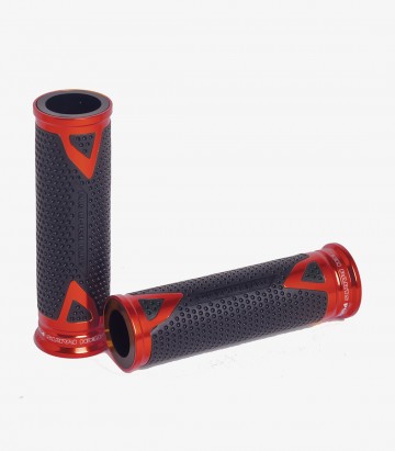 Puig Radikal 123mm Grips Color Red 8191R