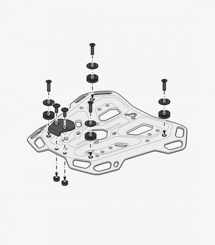 SW-MOTECH Adventure-Rack Luggage Rack for BMW F750GS / F850GS (17-20), F850GS Adventure (18-20), F800GS (23) GPT.07.897.19000...