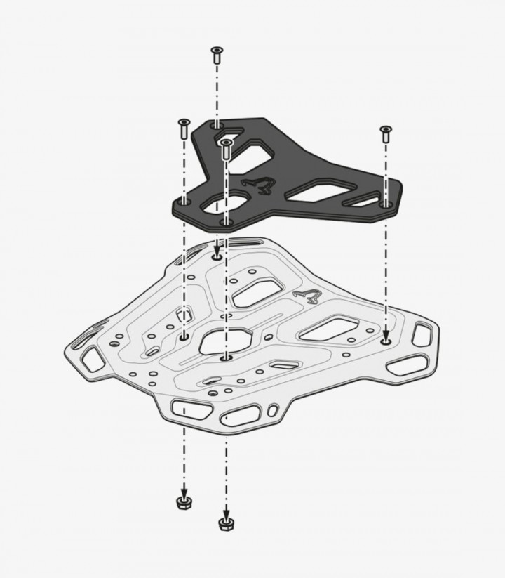 SW-MOTECH Adventure-Rack Luggage Rack for BMW F750GS / F850GS (17-20), F850GS Adventure (18-20), F800GS (23) GPT.07.897.19000...