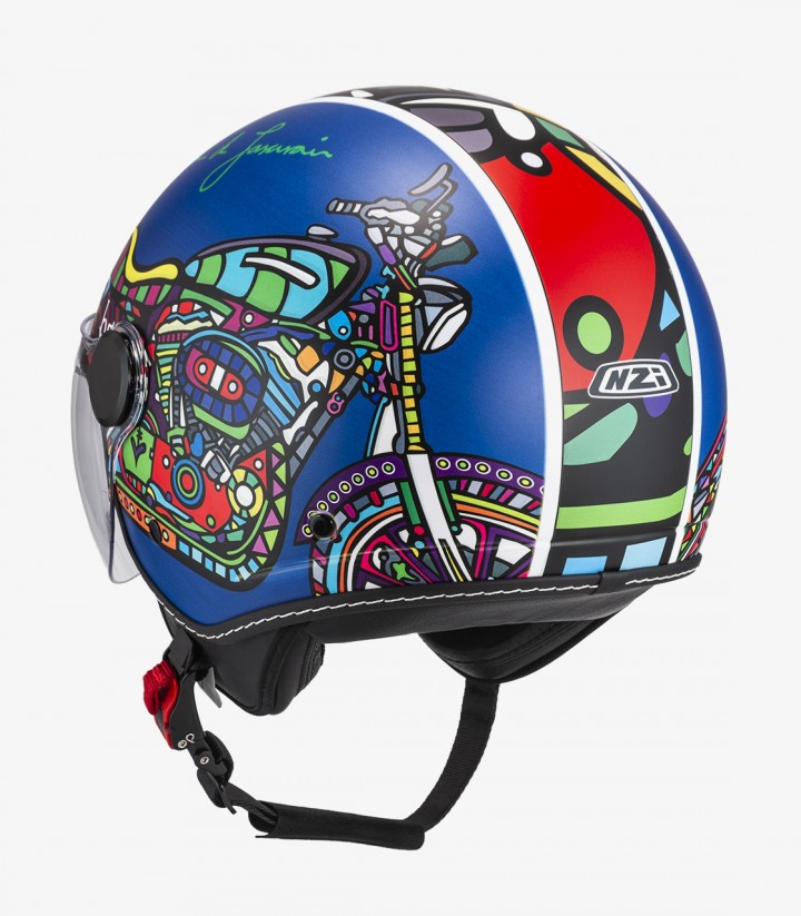 Casco Jet NZI Art Milwuakee Mate