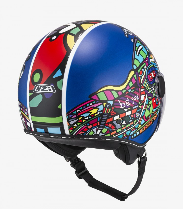 Casco Jet NZI Art Milwuakee Mate