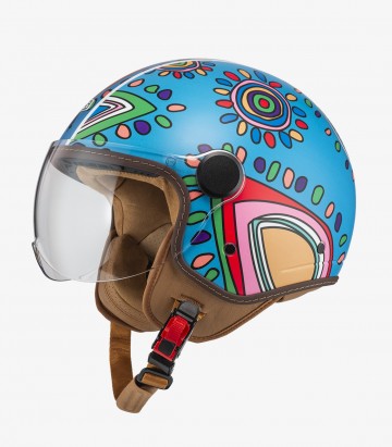 NZI Art Lovely Matte Open Face Helmet
