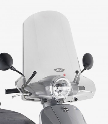 SYM Fiddle 125 Euro 5 (20) GIVI Windscreen in Transparent 7062A+A7062A