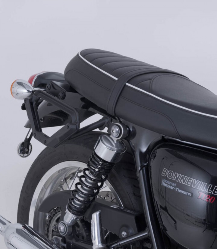 Soporte Lateral Derecho V-LOC Triumph Bonneville T100 (16-21), Bonneville T120 (15-21) SW-MOTECH VMC.11.743.11000 VMC.11.743....