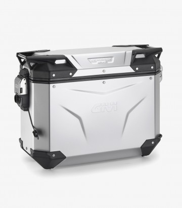 Maletas Laterales GIVI Trekker Outback Evo Smart 37 L Monokey en Aluminio Anodizado