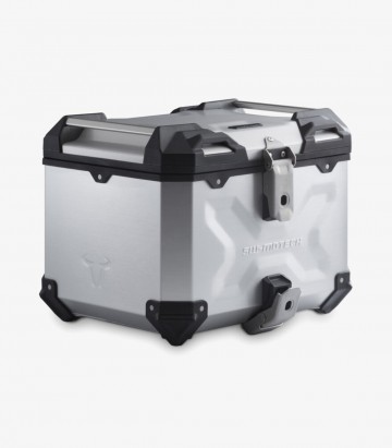 Maleta Superior con Soporte TRAX ADV Plateada 38 L VOGE DS900X (23), DS800X Rally (25), DS625X (24) SW-MOTECH GPT.02.643.7000...
