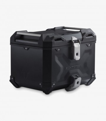 SW-MOTECH 38 L TRAX ADV Side Case with Carrier for Suzuki V-Strom 650 (16), V-Strom 1000 (14-19), V-Strom 1050 (19-22) Black ...