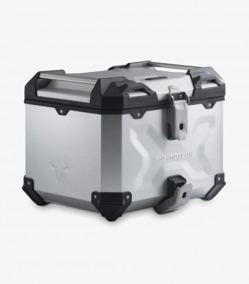 Maleta Superior con Soporte TRAX ADV Plateada 38 L Yamaha XT1200Z Super Ténéré (10-16) SW-MOTECH GPT.06.148.70001/S GPT.06.14...