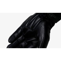 Summer leather motorcycle gloves