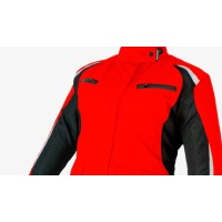 Chaquetas de moto rojas