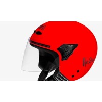 Red Motorcycle Helmets