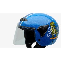 Blue Motorcycle Helmets