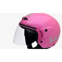 Cascos de moto rosas